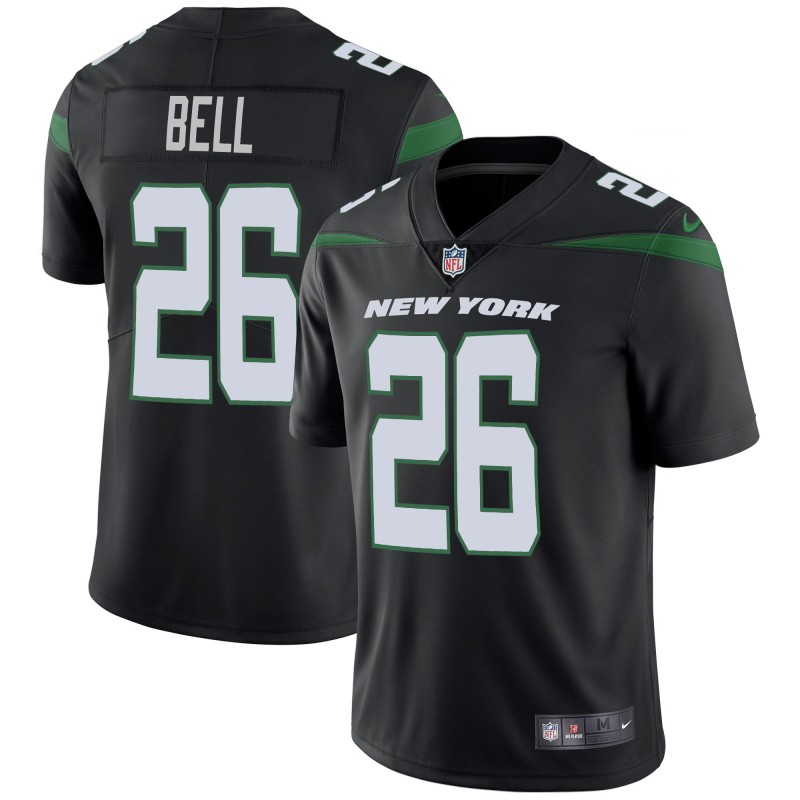 Men's New York Jets #26 Le'Veon Bell 2019 Black Vapor Untouchable Limited Stitched NFL Jersey